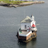 Ist zwar keine Kirche, aber heiraten kann man auf dieser kleinen Insel im Fjord vor Oslo trotzdem (Bild: privat)